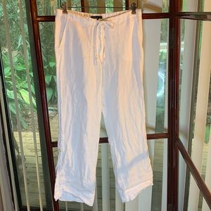 THEORY 100%Linen pants